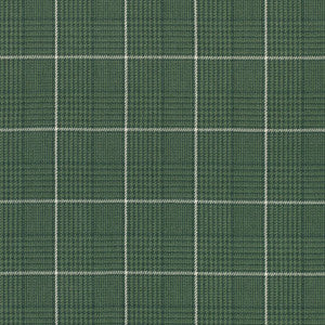 Grassmarket Check Forest Green W710202 by Thibaut Fabric