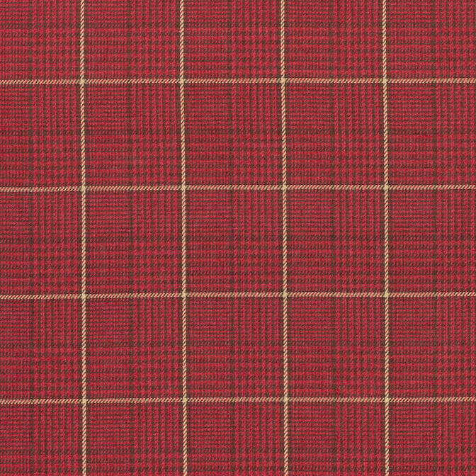 Grassmarket Check Red W710204 by Thibaut Fabric Thibaut Fabric Grassmarket Check Red W710204Fabric Colony Fabric Book 55% Linen, 45% Cotton INDIA </p><p>Repeat: V: 5 54 - Fabric Carolina -