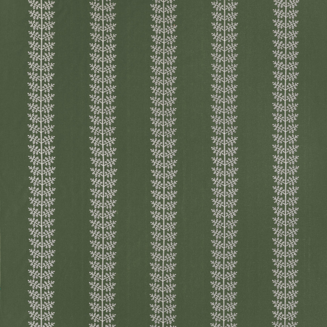 AMBLE EMBROIDERY - Olive by Thibaut Fabric
