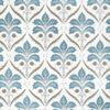 KENDALL DAMASK EMBROIDERY - Mineral by Thibaut Fabric