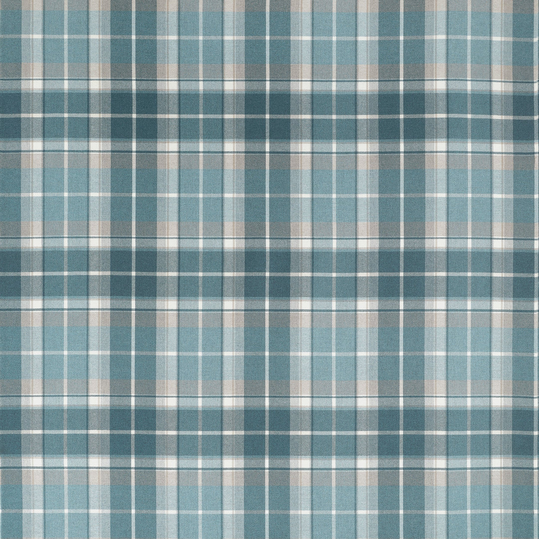 SCOT'S PLAID - Spa Blue by Thibaut Fabric
