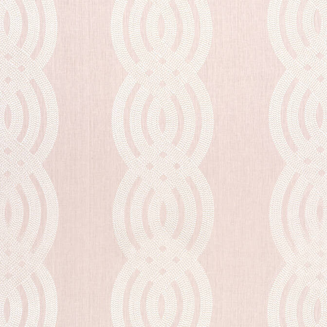 Braid Embroidery Blush W710801 by Thibaut Fabric Thibaut Fabric Braid Embroidery Blush W710801Fabric Heritage Fabric Book 60% Linen, 35% Viscose, 5% Poly INDIA </p><p>Repeat: V: 7.5 54 - Fabric Carolina -
