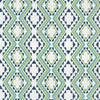 SAGAMORE - Pear and Navy by Thibaut Fabric