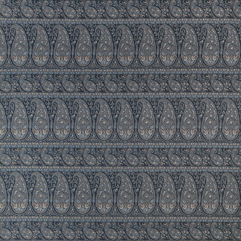 EMALIN PAISLEY - Charcoal By Thibaut Fabric