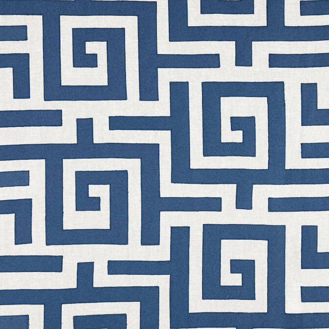 Tulum Applique Navy W713225 by Thibaut Fabric Thibaut Fabric Tulum Applique Navy W713225Fabric Mesa Fabric Book 61% Linen, 38% Wool, 1% Viscose INDIA </p><p>Repeat: V: - 52 - Fabric Carolina -