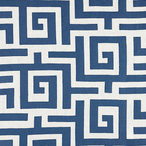Tulum Applique Navy W713225 by Thibaut Fabric