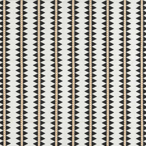 Reno Stripe Embroidery Black W713240 by Thibaut Fabric
