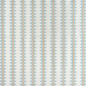 Reno Stripe Embroidery Spa Blue W713241 by Thibaut Fabric