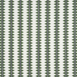 Reno Stripe Embroidery Green W713242 by Thibaut Fabric