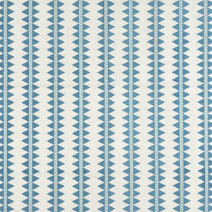 Reno Stripe Embroidery Teal W713243 by Thibaut Fabric