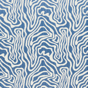 Alessandro Blue W713606 By Thibaut Fabric