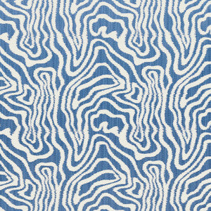 Alessandro Blue W713606 by Thibaut Fabric