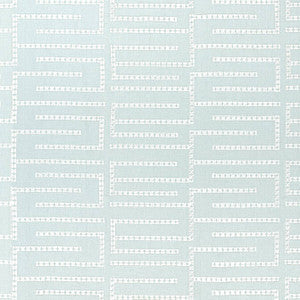 Architect Embroidery Mist W713629 by Thibaut Fabric