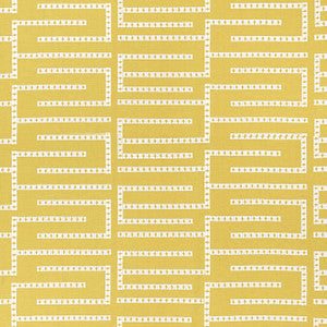 Architect Embroidery Harvest Gold W713632 by Thibaut Fabric