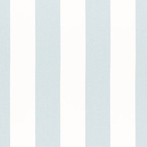 Bergamo Stripe Spa Blue W713636 by Thibaut Fabric