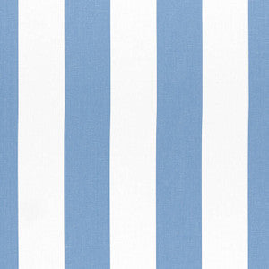 Bergamo Stripe Blue W713638 by Thibaut Fabric