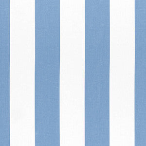 Bergamo Stripe Blue W713638 by Thibaut Fabric