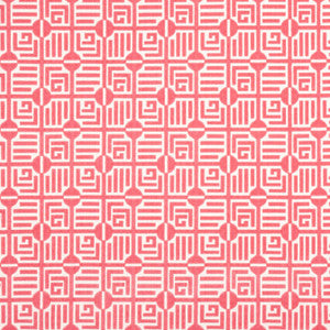Labyrinth Velvet Coral W713648 by Thibaut Fabric