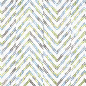 Hamilton Embroidery Spa Blue W714342 By Thibaut Fabric