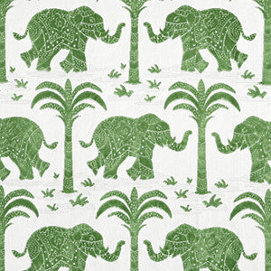 Elephant Velvet Green W716201 by Thibaut Fabric