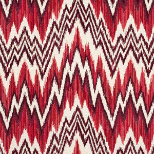Rhythm Velvet Ruby and Garnet W72818 by Thibaut Fabric