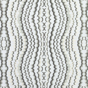 Ebru Embroidery Grey W72981 by Thibaut Fabric