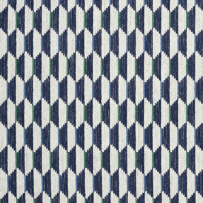 Optica Navy W73347 by Thibaut Fabric Thibaut Fabric Optica Navy W73347Fabric Nomad 50%Cot,29%Ray,12%Poly,9%Flx-AB U.S.A. </p><p>Repeat: V: 3.5 54 - Fabric Carolina -