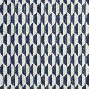 Optica Navy W73347 by Thibaut Fabric