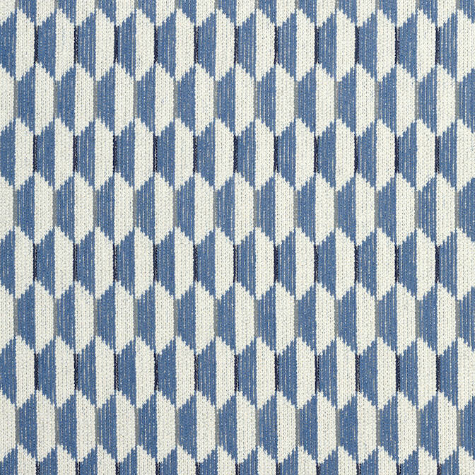 Optica Sky Blue W73348 by Thibaut Fabric Thibaut Fabric Optica Sky Blue W73348Fabric Nomad 50%Cot,29%Ray,12%Poly,9%Flx-AB U.S.A. </p><p>Repeat: V: 3.5 54 - Fabric Carolina -