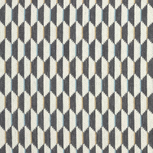 Optica Charcoal W73353 by Thibaut Fabric