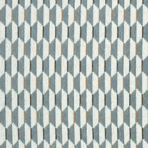 Optica Aqua W73354 by Thibaut Fabric