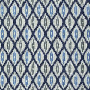 Rajah Navy W73362 by Thibaut Fabric