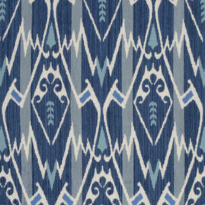 Nomad Blue W73368 by Thibaut Fabric