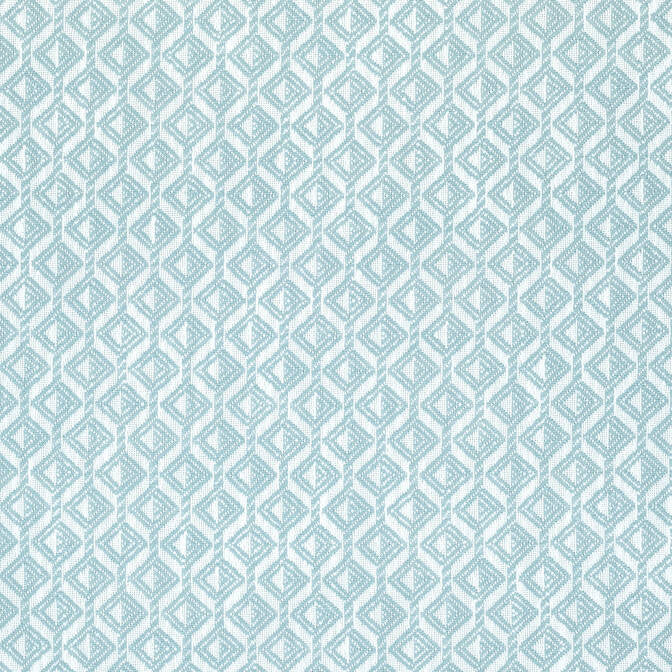 Trion Aqua W73457 by Thibaut Fabric Thibaut Fabric Trion Aqua W73457Fabric Landmark 100% Polyester (UV) U.S.A. </p><p>Repeat: V: 1.5 54 - Fabric Carolina -