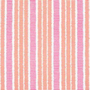Topsail Stripe Coral and Peony W73512 by Thibaut Fabric