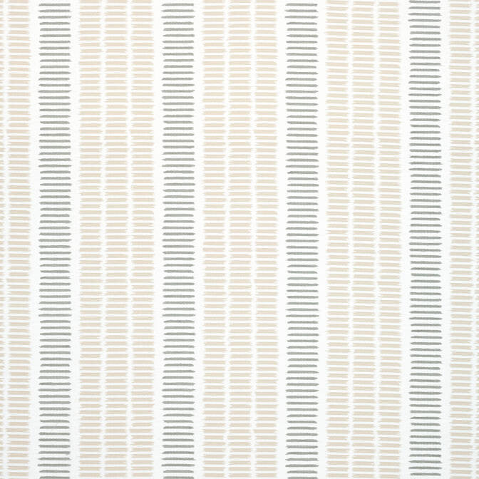 Topsail Stripe Flax and Nickel W73519 by Thibaut Fabric Thibaut Fabric Topsail Stripe Flax and Nickel W73519Fabric Landmark 100% Polyester (UV) U.S.A. </p><p>Repeat: V: 8.5 54 - Fabric Carolina -