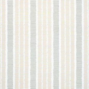 Topsail Stripe Flax and Nickel W73519 by Thibaut Fabric
