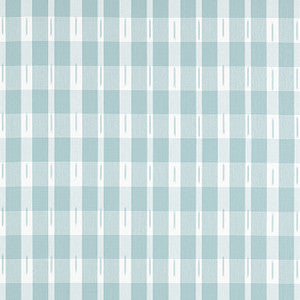Ellastone Check Seaglass W736438 by Thibaut Fabric