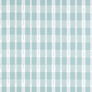 Ellastone Check Seaglass W736438 by Thibaut Fabric