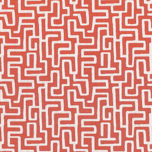 Terrace Lane Coral W742029 by Thibaut Fabric