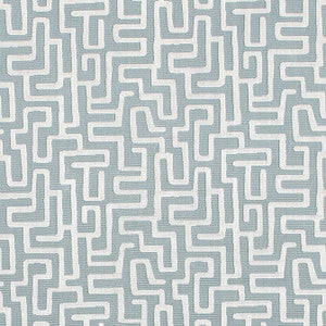 Terrace Lane Spa Blue W742030 by Thibaut Fabric