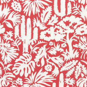 Botanica Flame W74618 by Thibaut Fabric