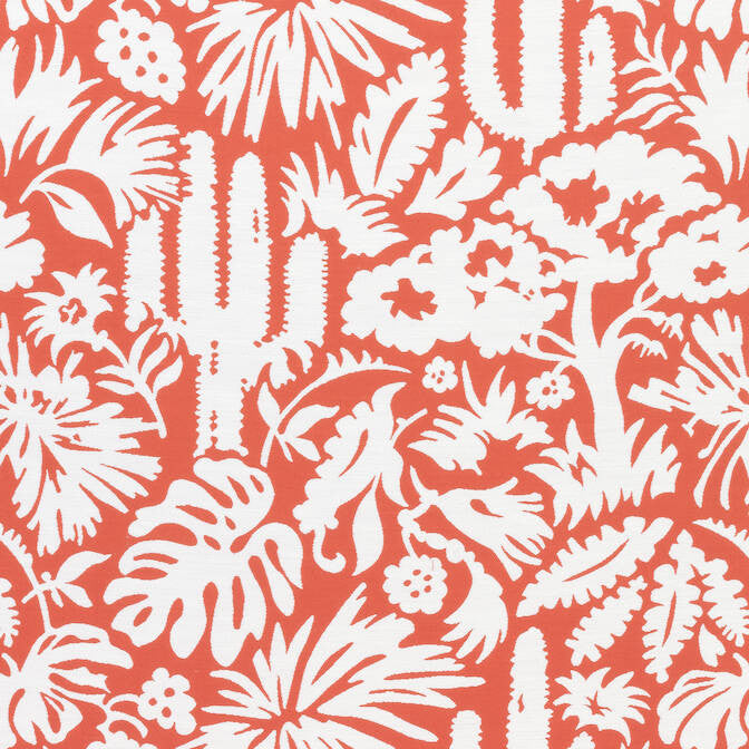 Botanica Coral W74619 by Thibaut Fabric Thibaut Fabric Botanica Coral W74619Fabric Festival 100% Polyester (UV) UNITED STATES </p><p>Repeat: V: 26 54 - Fabric Carolina -