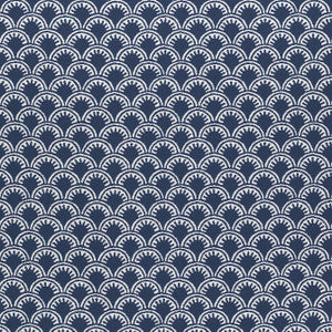 Maisie Navy W74639 by Thibaut Fabric