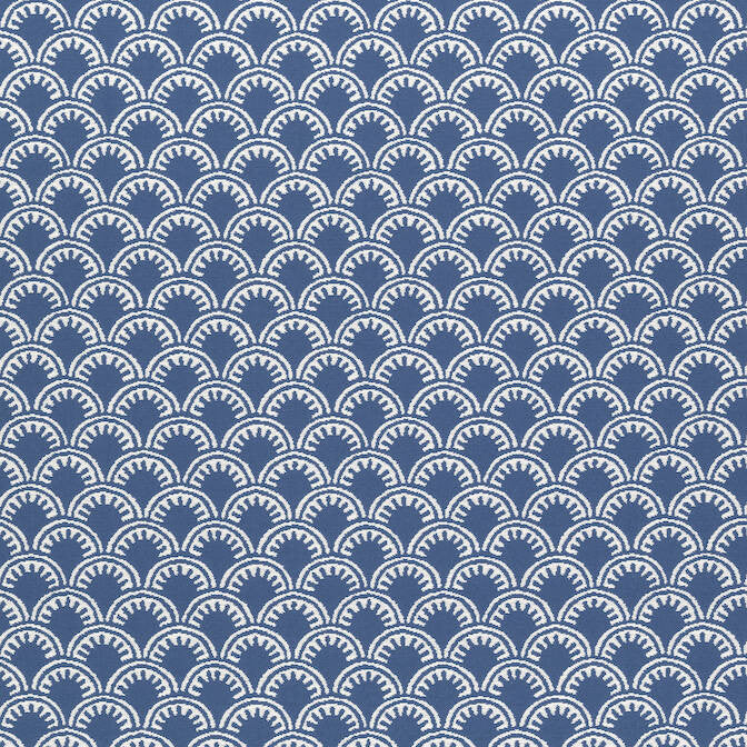 Maisie Royal Blue W74640 by Thibaut Fabric Thibaut Fabric Maisie Royal Blue W74640Fabric Festival 100% Polyester (UV) UNITED STATES </p><p>Repeat: V: 1.62 54 - Fabric Carolina -