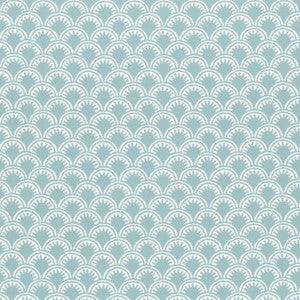 Maisie Aqua W74642 by Thibaut Fabric