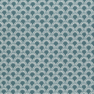 Maisie Teal W74644 By Thibaut Fabric