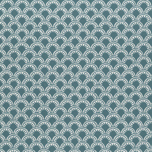 Maisie Teal W74644 by Thibaut Fabric