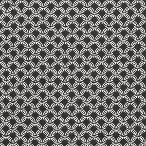 Maisie Black W74646 by Thibaut Fabric