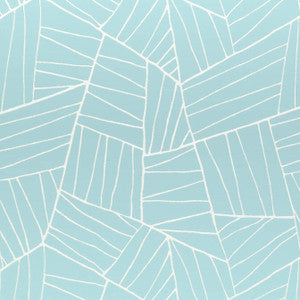 Jordan Aqua W74659 by Thibaut Fabric